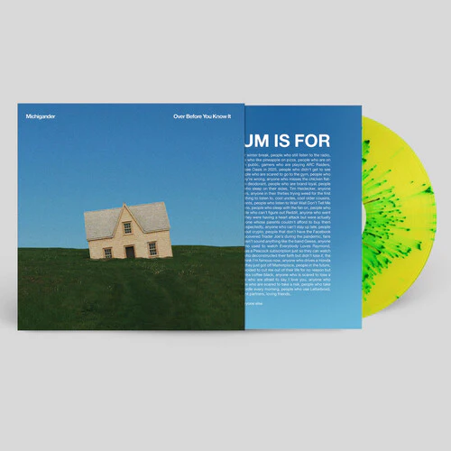 Pre-Order: Michigander - Over Before You Know It [Indie Exclusive Sunny Lawn Splatter LP]