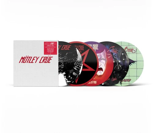 Pre-Order: Mötley Crüe - Crucial Crüe (45th Anniv.) [5LP Picture Disc Box Set]