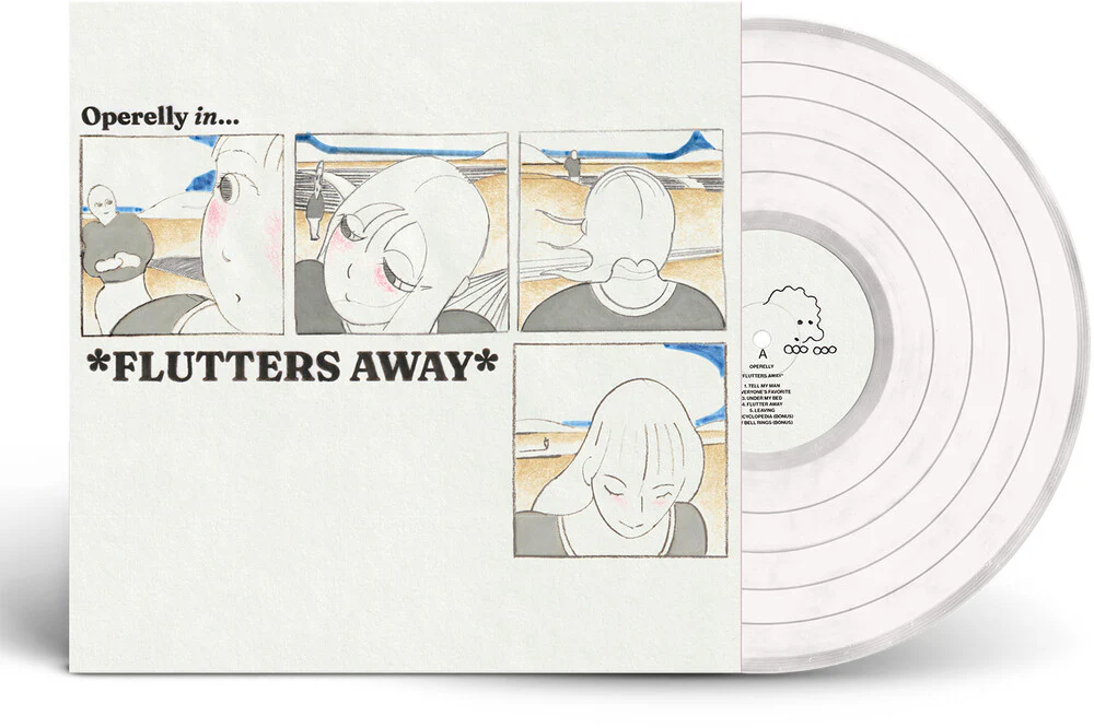 Pre-Order: Operelly - Flutters Away / Handwriting Practice No. 1 [Clear Vinyl]