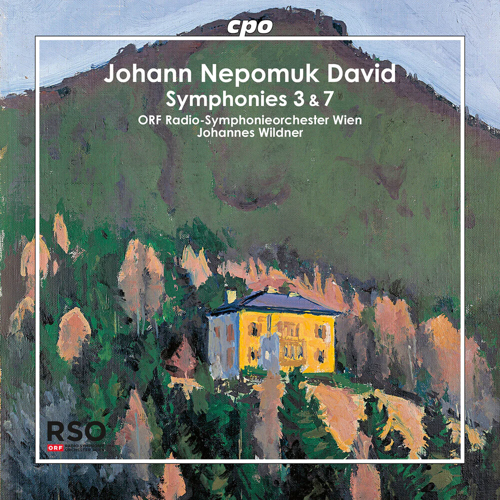 Orf Radio-Symphonieorchester Wien - Johann Nepomuk David: Symphonies 3 & 7 [CD]