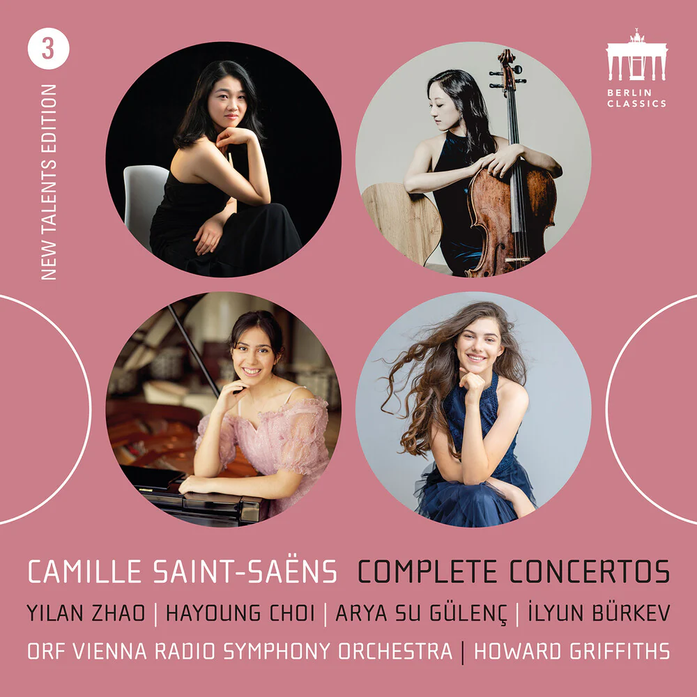 Pre-Order: Orf Radio-Symphonieorchester Wien - Saint-Saens: Complete Cons Vol. 3 [CD]