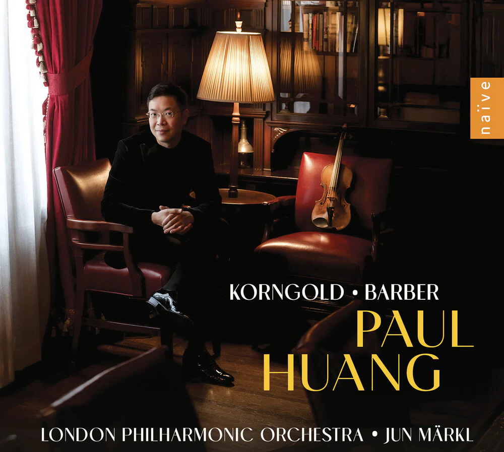 Pre-Order: Paul Huang - Korngold & Barber [CD]