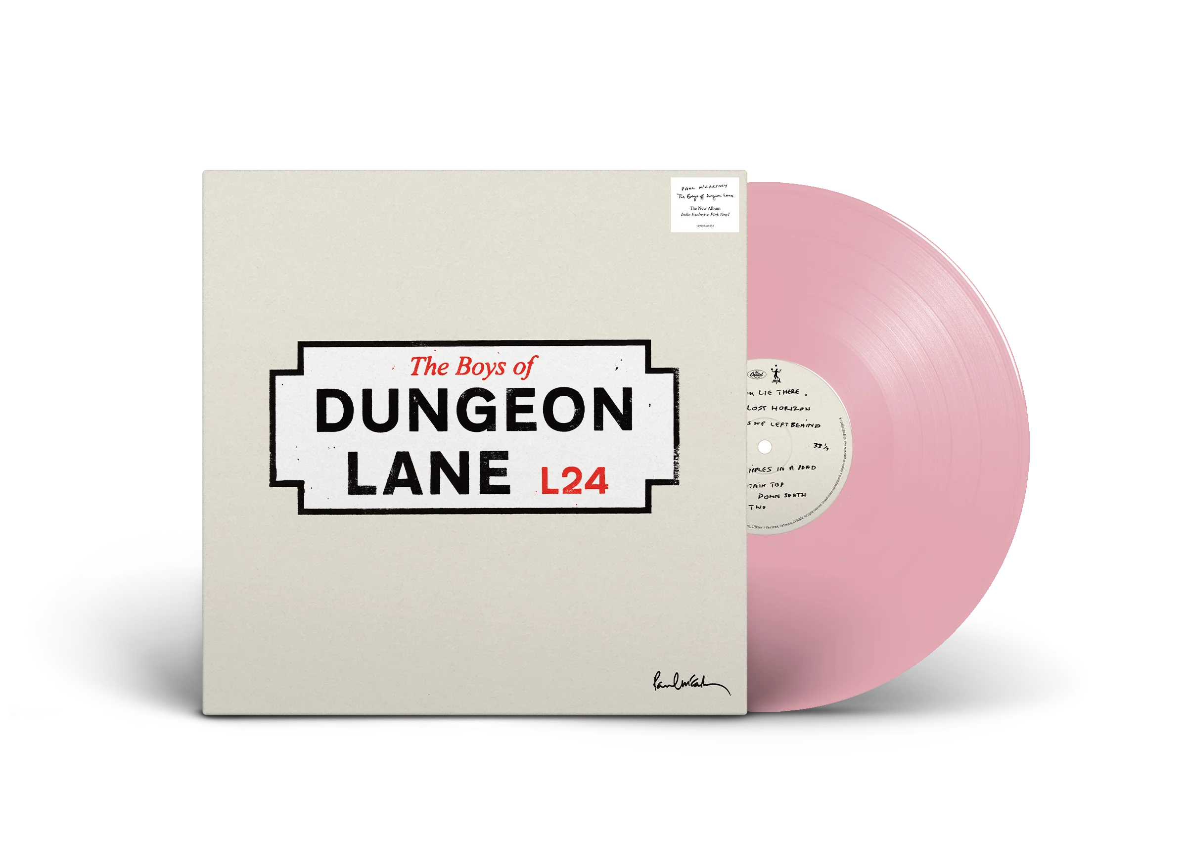 Pre-Order: Paul McCartney - The Boys Of Dungeon Lane [Indie Exclusive Pink LP]