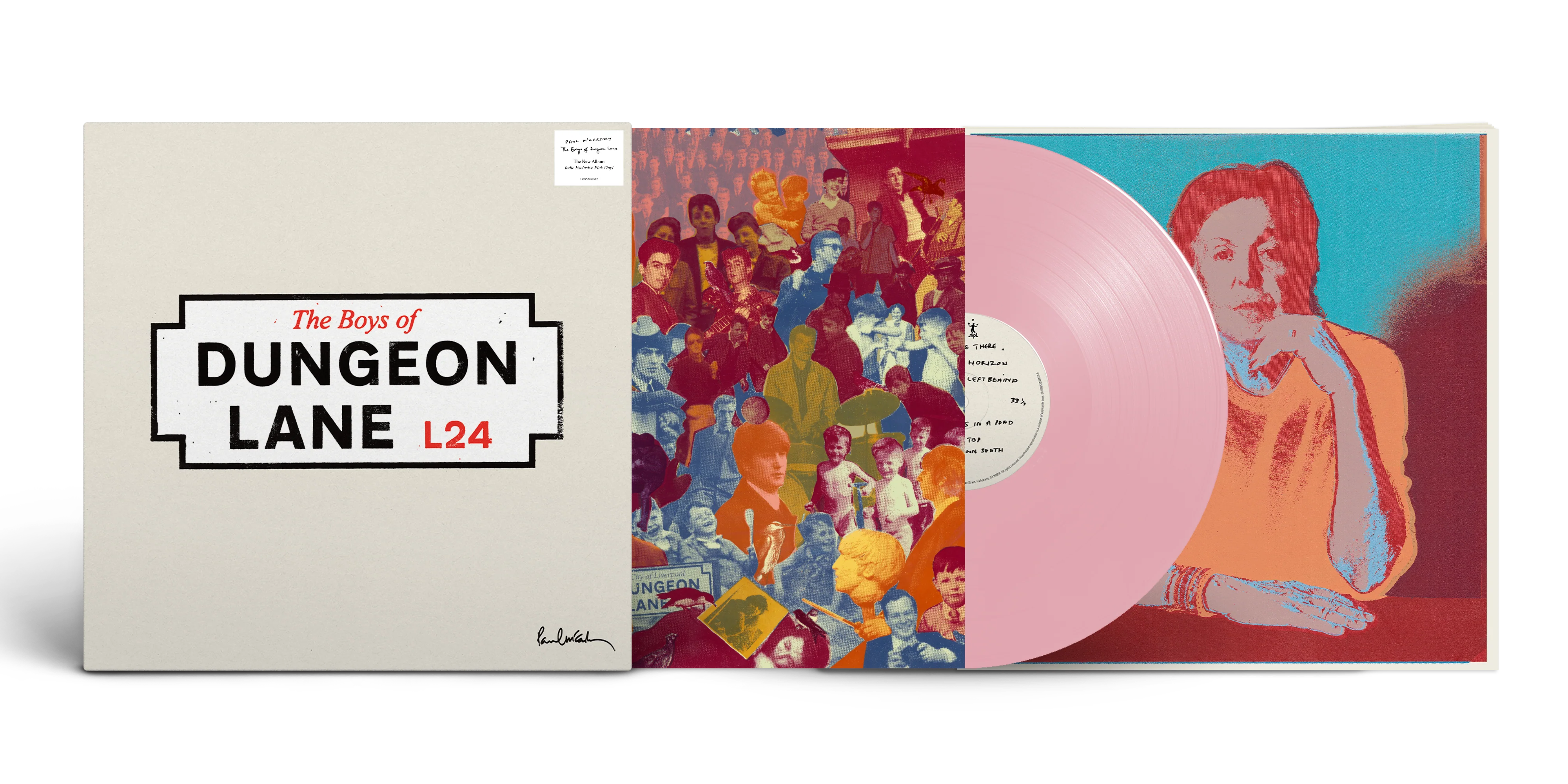 Pre-Order: Paul McCartney - The Boys Of Dungeon Lane [Indie Exclusive Pink LP] - Image 2