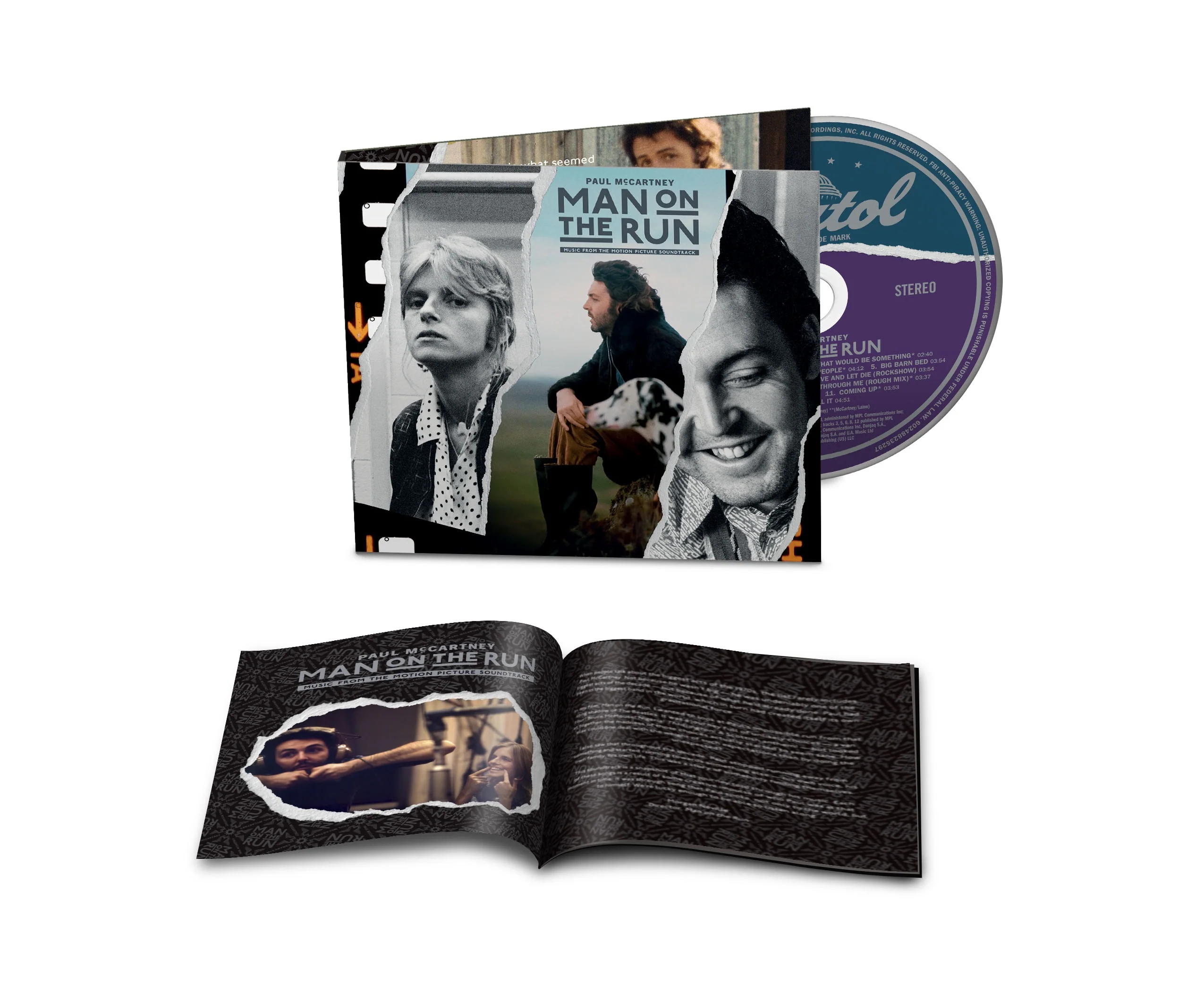Paul McCartney & Wings - Man on the Run Soundtrack [CD] - Image 2