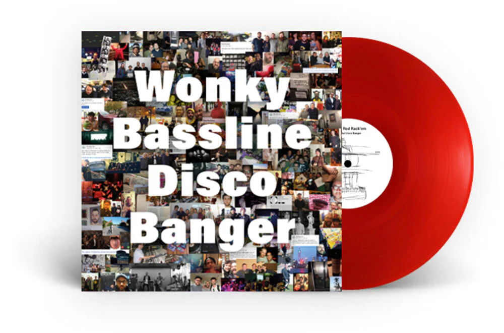 Pre-Order: Red Rack'em - Wonky Bassline Disco Banger [Colored Vinyl] (Red)