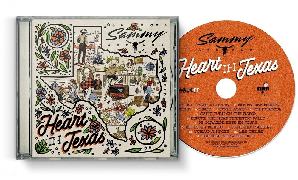 Sammy Arriaga - Heart In Texas [CD]
