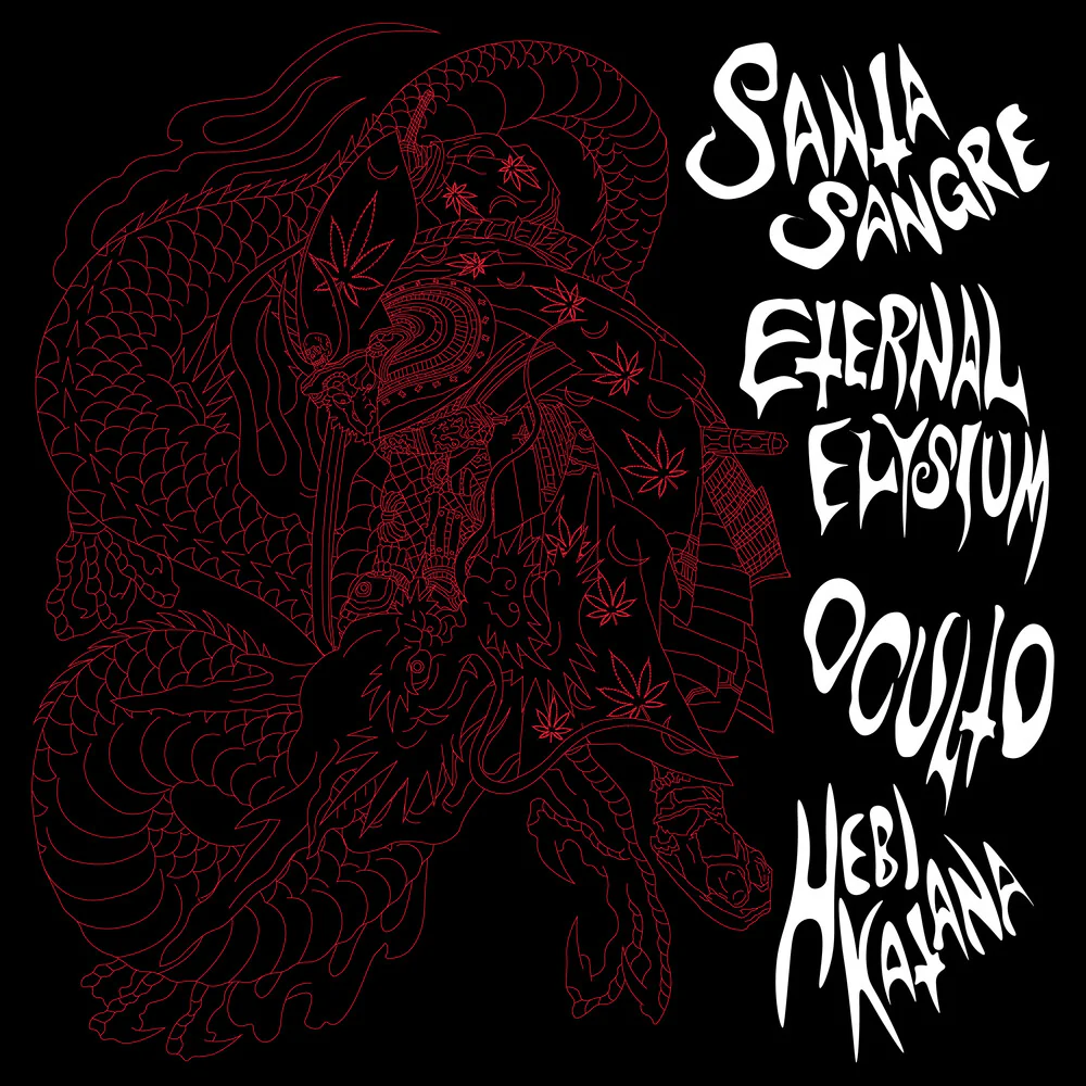 Pre-Order: Santa Sangre & Eternal Elysium & Oculto - Santa Sangre & Eternal Elysium & Oculto [Colored Vinyl]