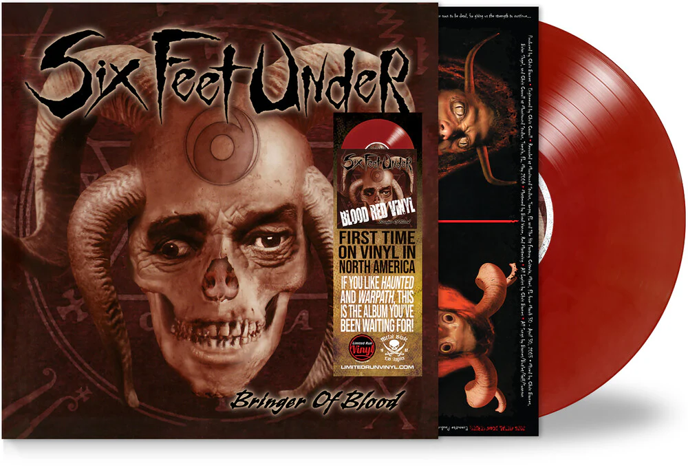 Six Feet Under - Bringer Of Blood - Blood Red [Colored Vinyl] [Limited Edition] (Red)