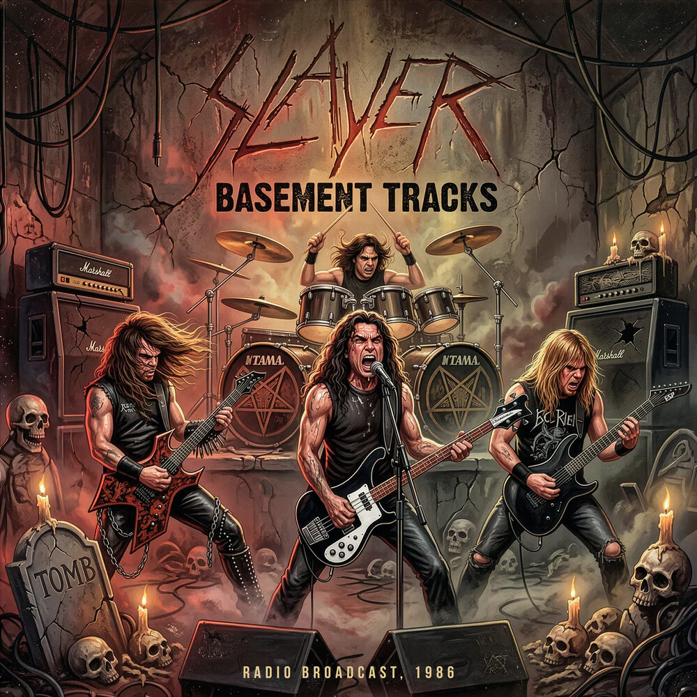 Pre-Order: Slayer - Basement Tracks [Colored Vinyl] (Red)