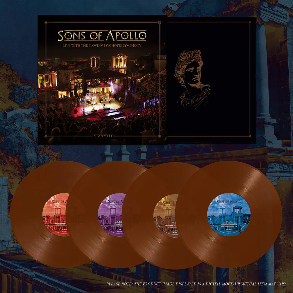 Pre-Order: Sons Of Apollo - Live With The Plovdiv Psychotic Symphony (Ambr) [LP]