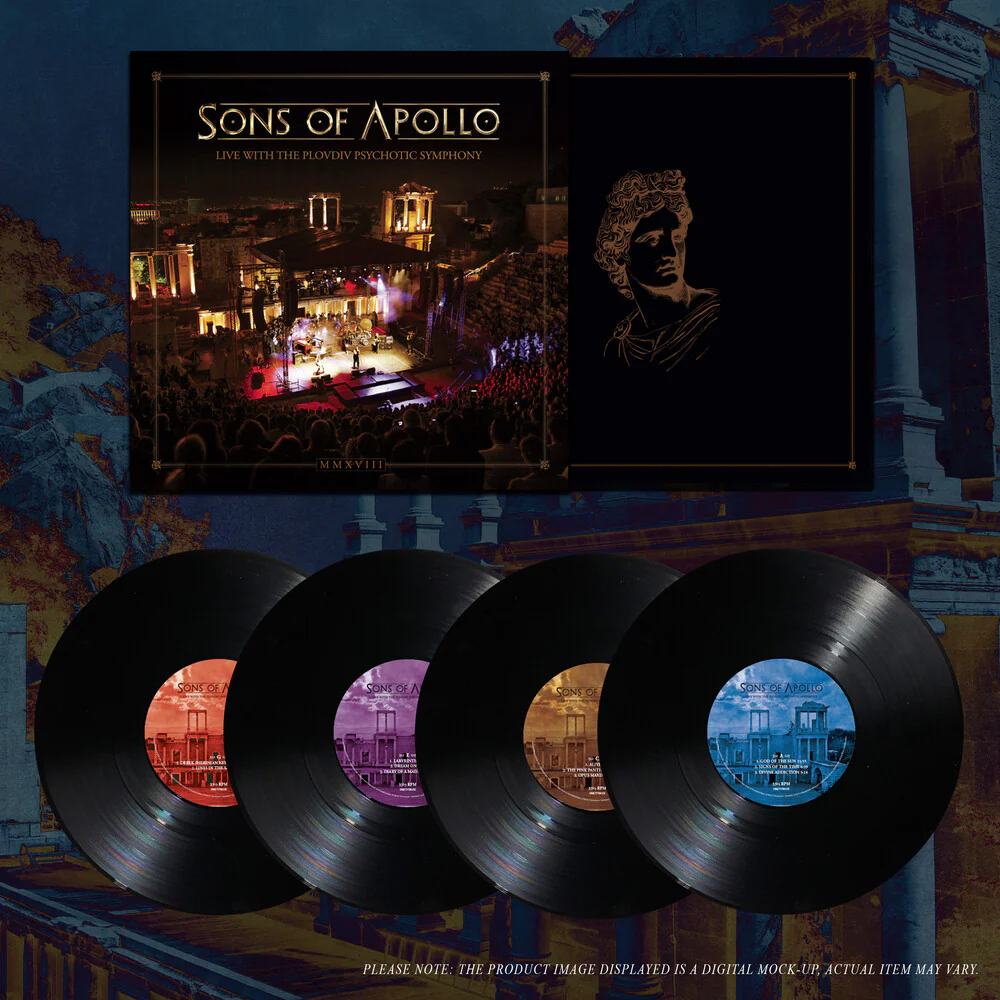 Pre-Order: Sons Of Apollo - Live With The Plovdiv Psychotic Symphony (Box) [LP]