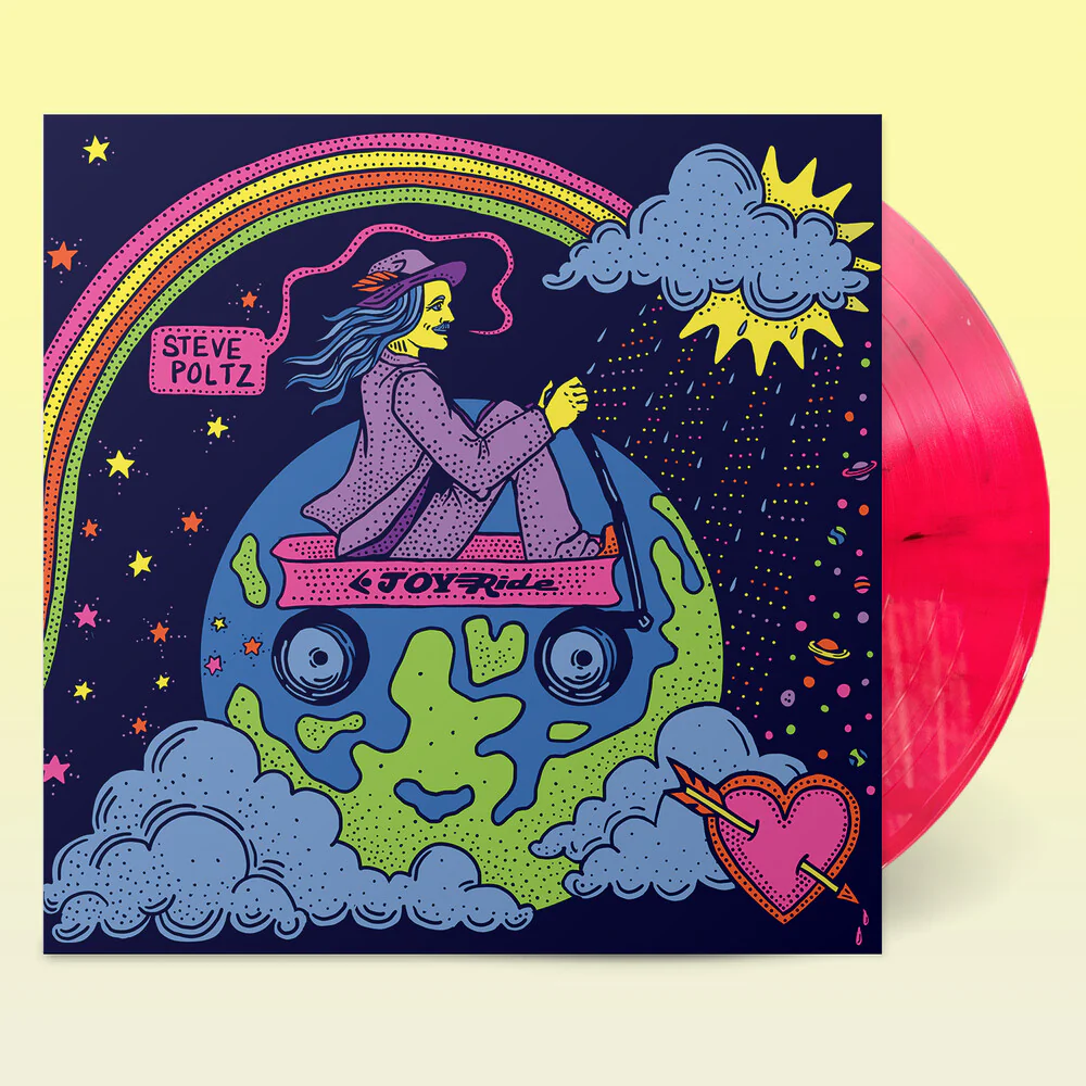 Steve Poltz - Joyride - Pink [Colored Vinyl] [Limited Edition] (Ofgv) (Pnk) [Download Included]