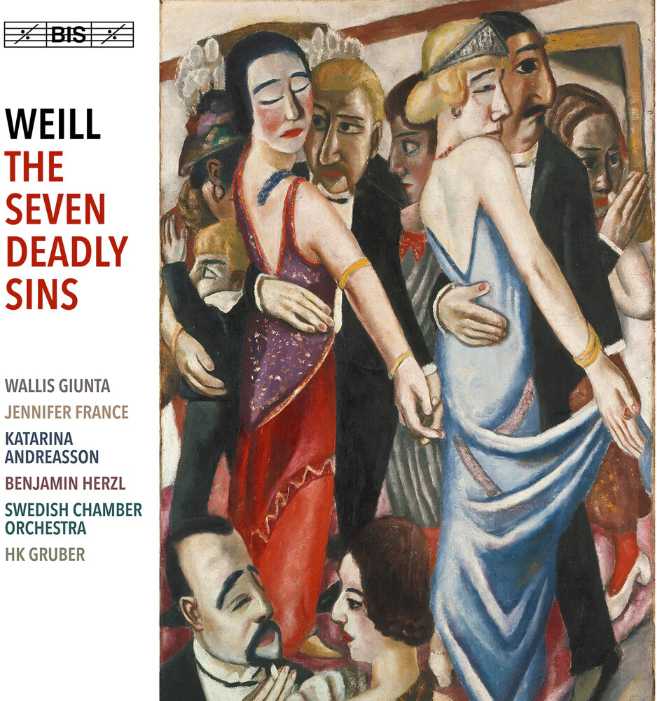 Swedish Chamber Orchestra - Kurt Weill: Seven Deadly Sins [CD]