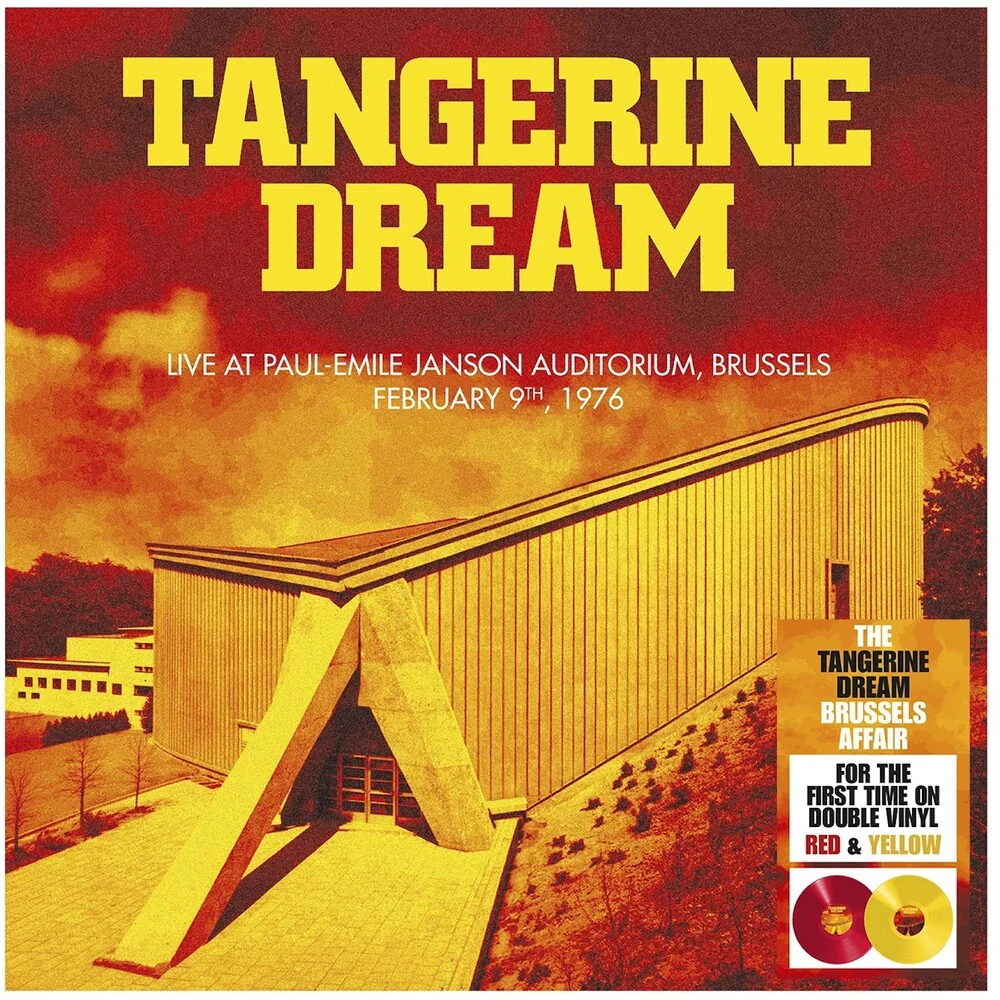 Pre-Order: Tangerine Dream - Brussels 1976 - Red/Yellow [Colored Vinyl] [Deluxe] (Gate)