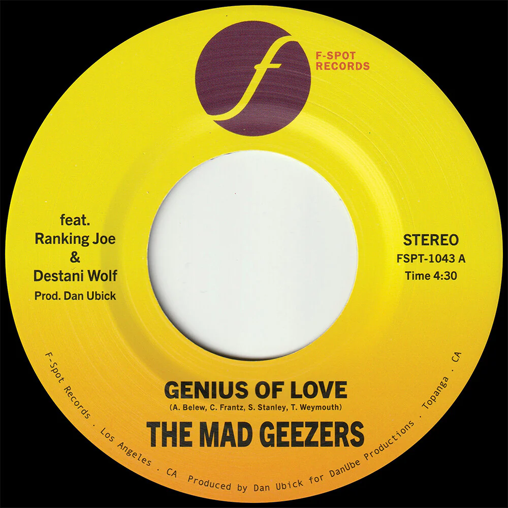 The Mad Geezers - Genius of Love b/w Genius of Dub [7" Vinyl]