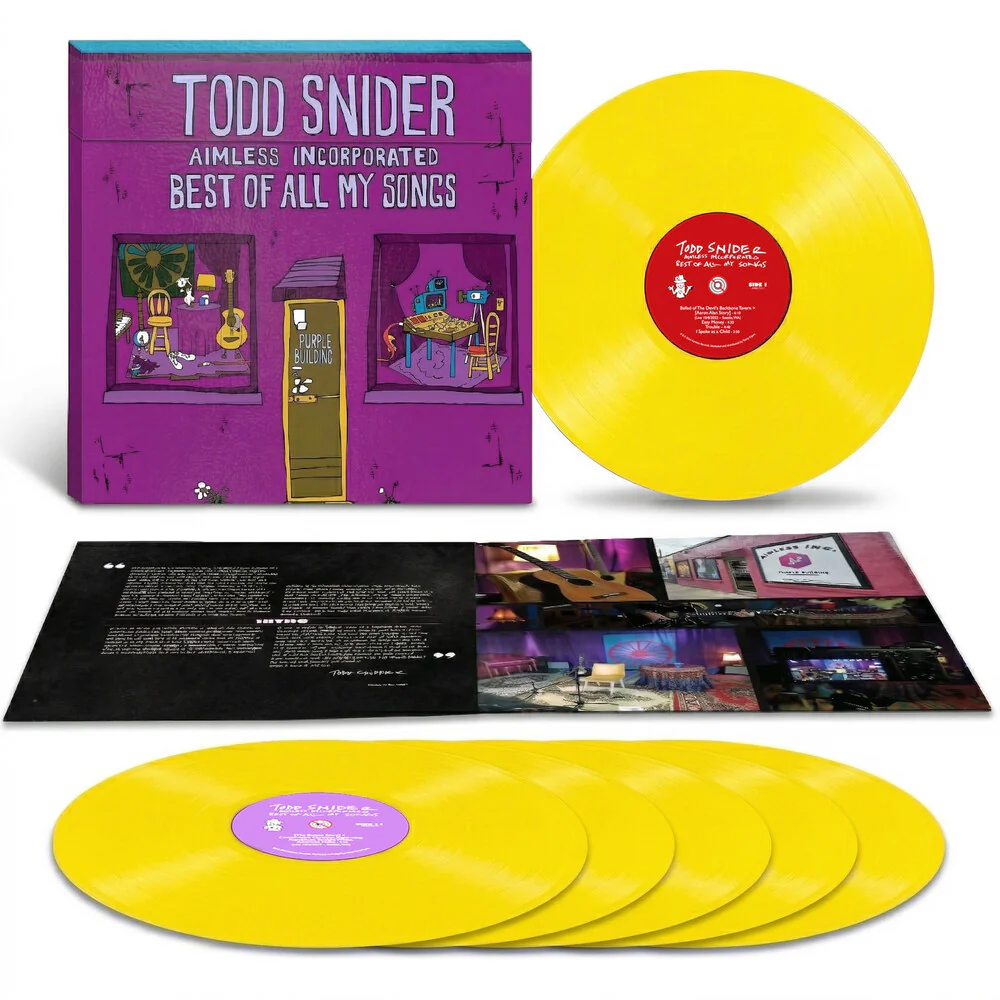 Pre-Order: Todd Snider - Best of All My Songs [Indie Exclusive Box Set]