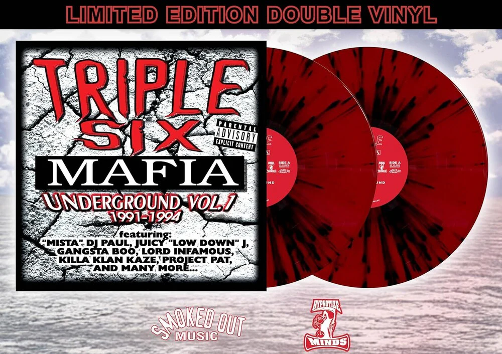 Pre-Order: Triple Six Mafia - Underground Vol 1: 1991-1994 (Blk) [Colored Vinyl] (Red)