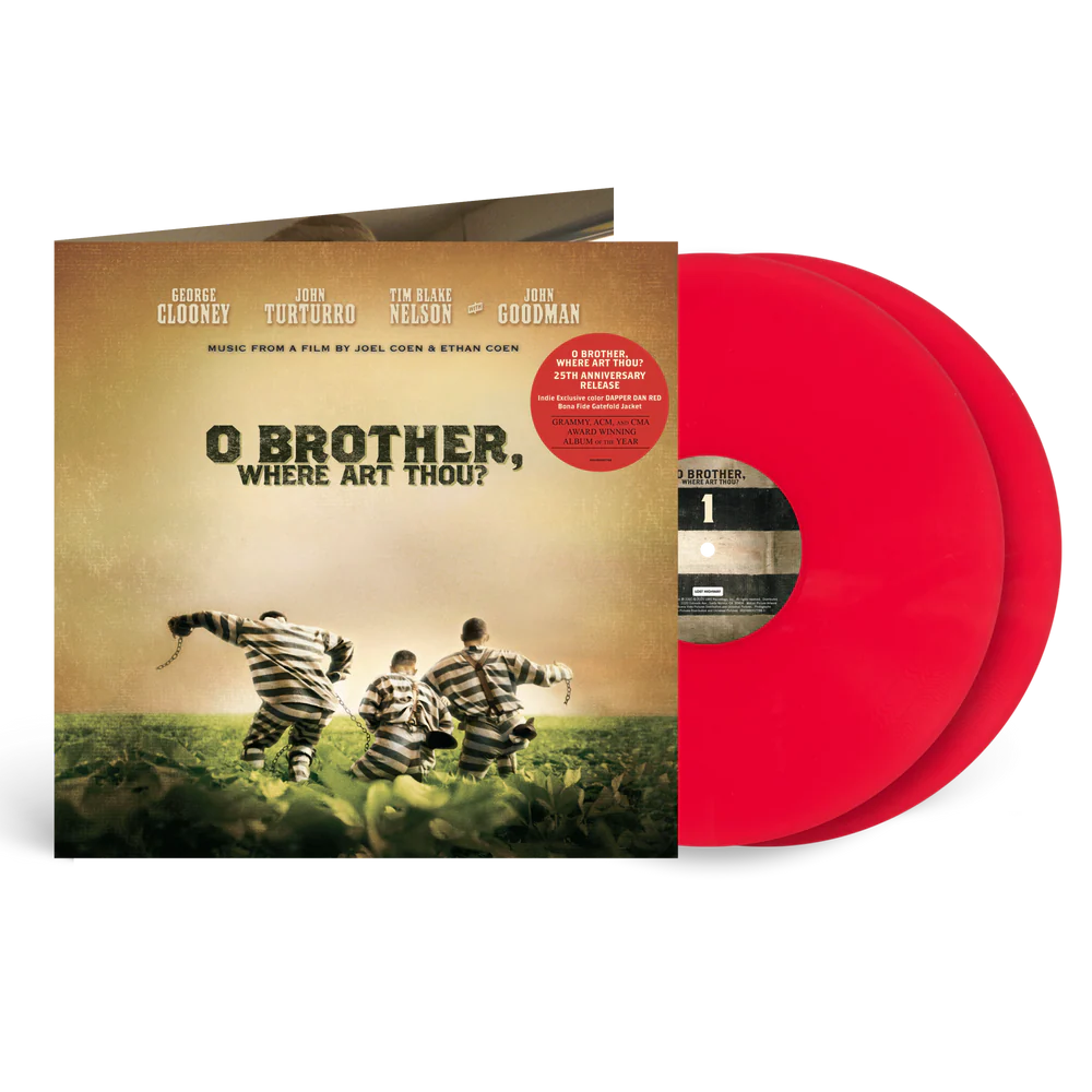 Various Artists - O Brother, Where Art Thou? (Original Motion Picture Soundtrack) - 25th Anniversary [Indie Exclusive Dapper Dan Red]