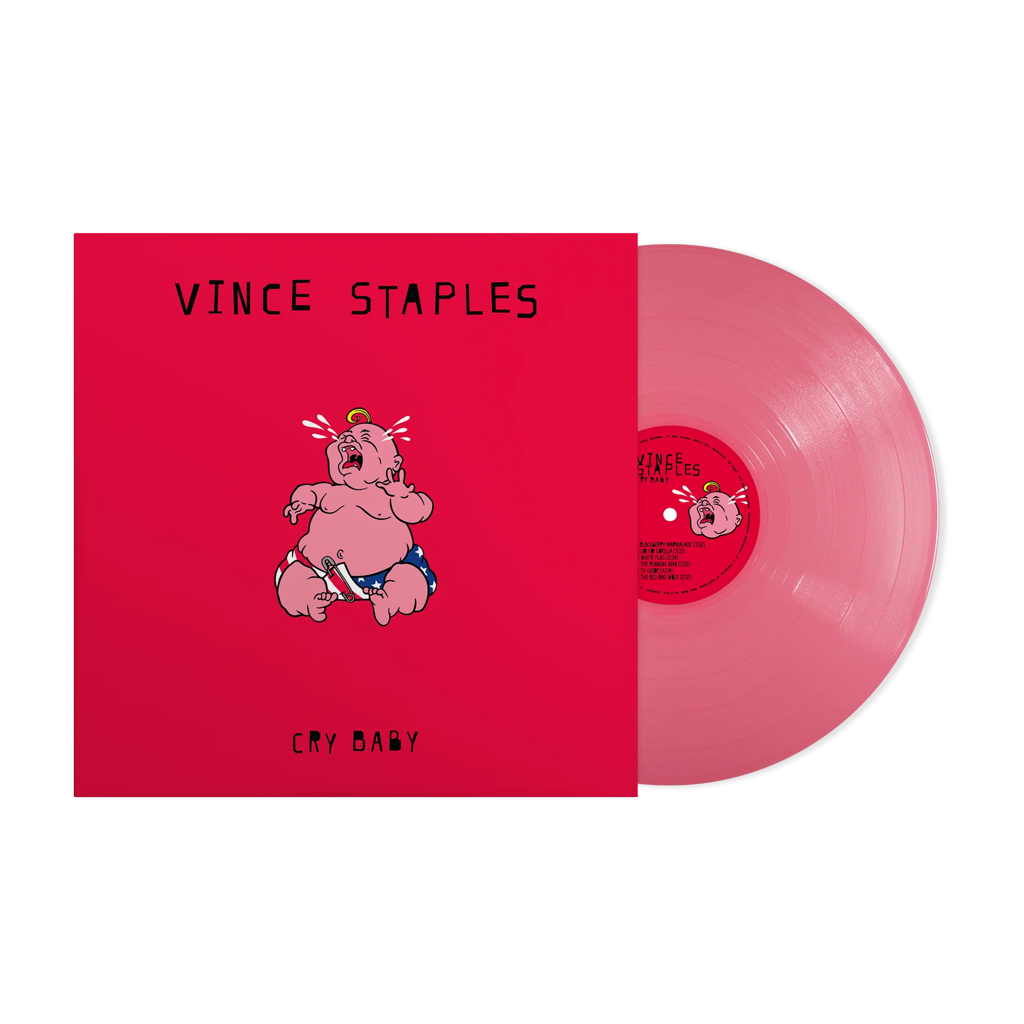 Pre-Order: Vince Staples - Cry Baby [Baby Pink LP]