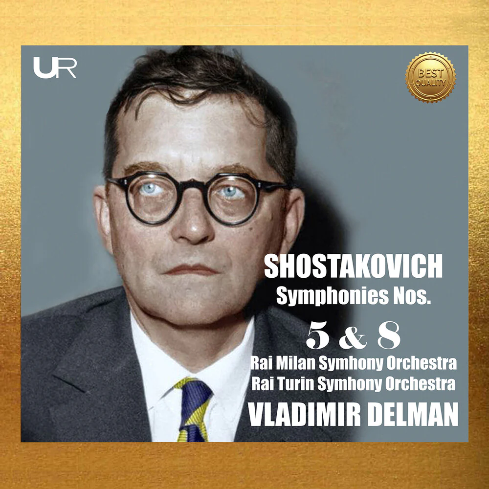 Pre-Order: Vladimir Delman - Shostakovich: Syms Nos. 5 & 8 [CD]