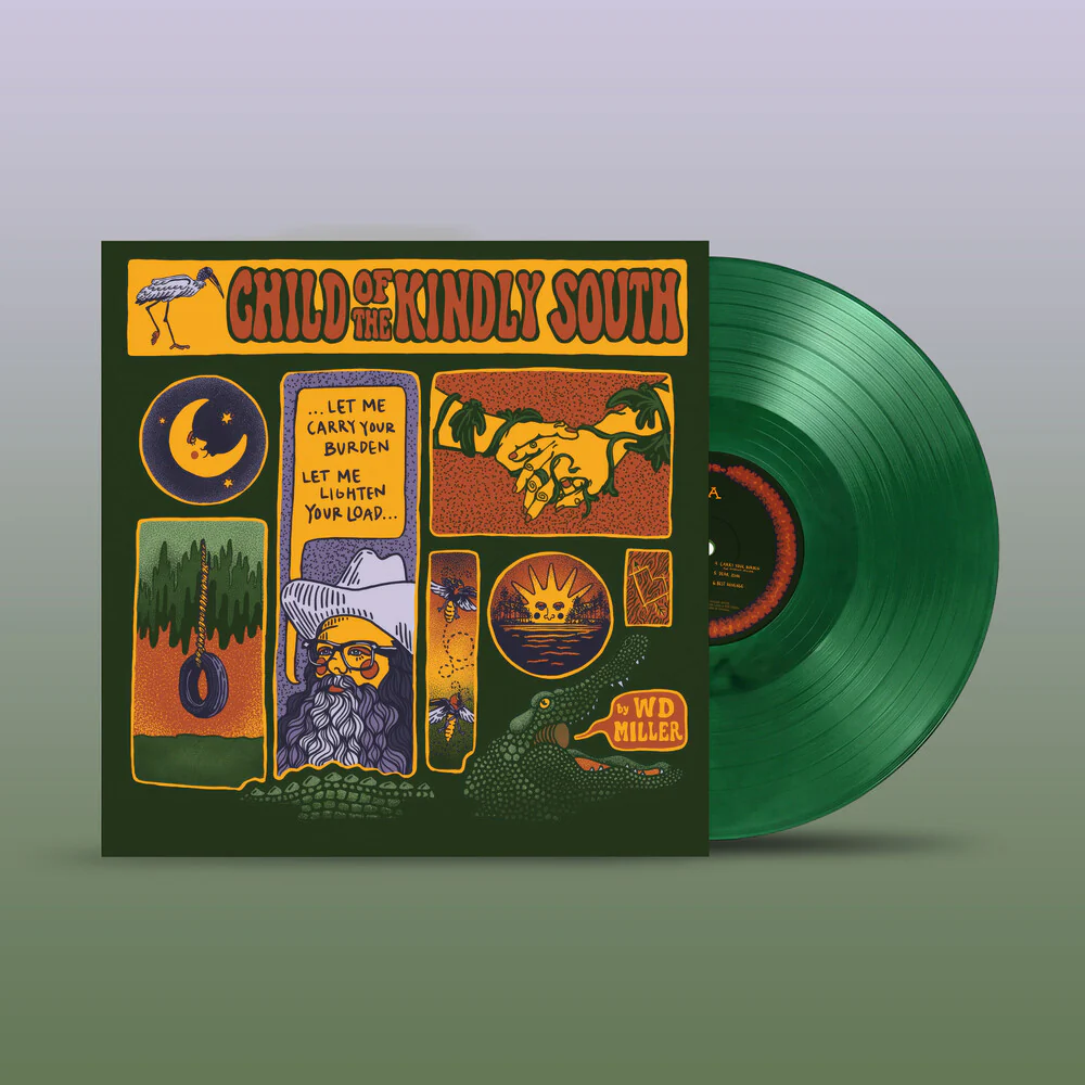 W Miller .D. - Child Of The Kindly South - Green [Colored Vinyl] (Grn)