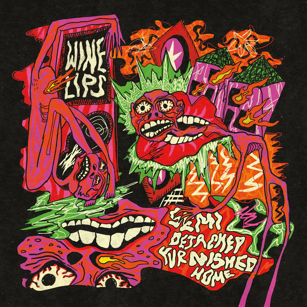 Wine Lips - Semi-Detached Furnished Home [Colored Vinyl] [Limited Edition] (Purp)