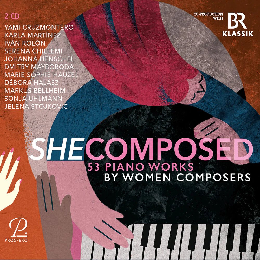 Pre-Order: Yami Cruzmontero - She Composes - 53 Pno Pieces By Women Composers [CD]