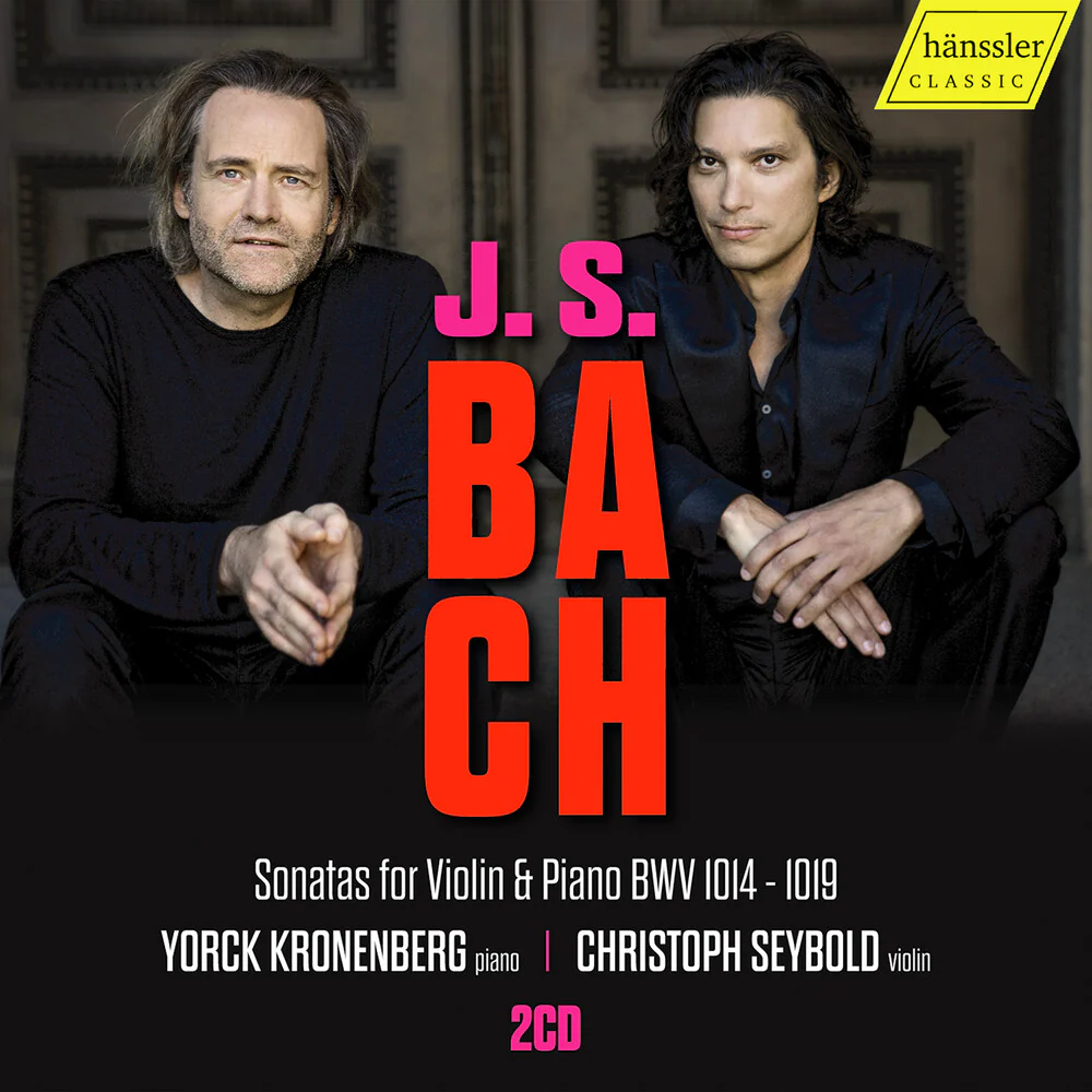 Pre-Order: Yorck Kronenberg - Bach: Sons For Violin & Piano Bwv 1014-1019 [CD]