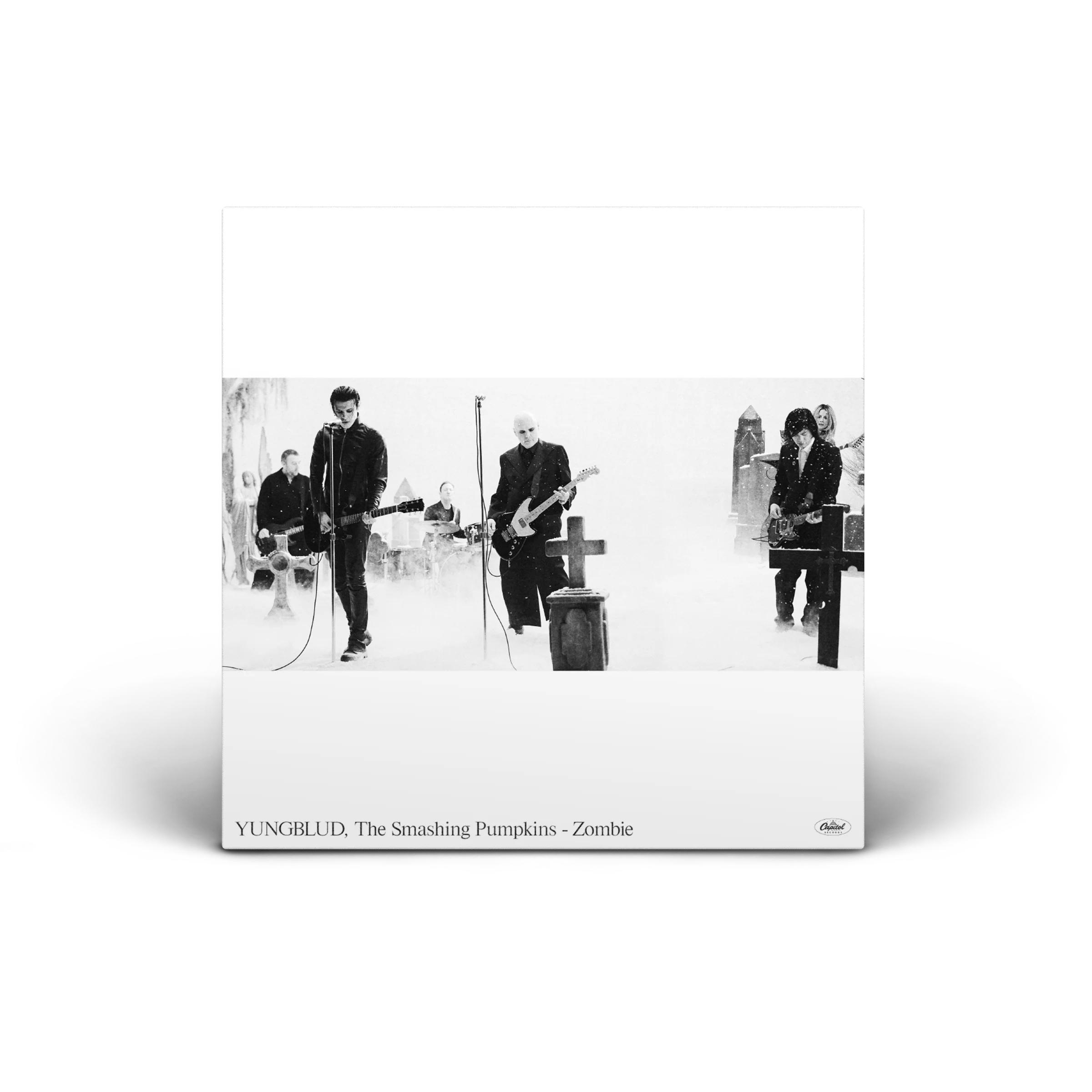 YUNGBLUD / The Smashing Pumpkins Zombie [White 7" Single] - Image 2