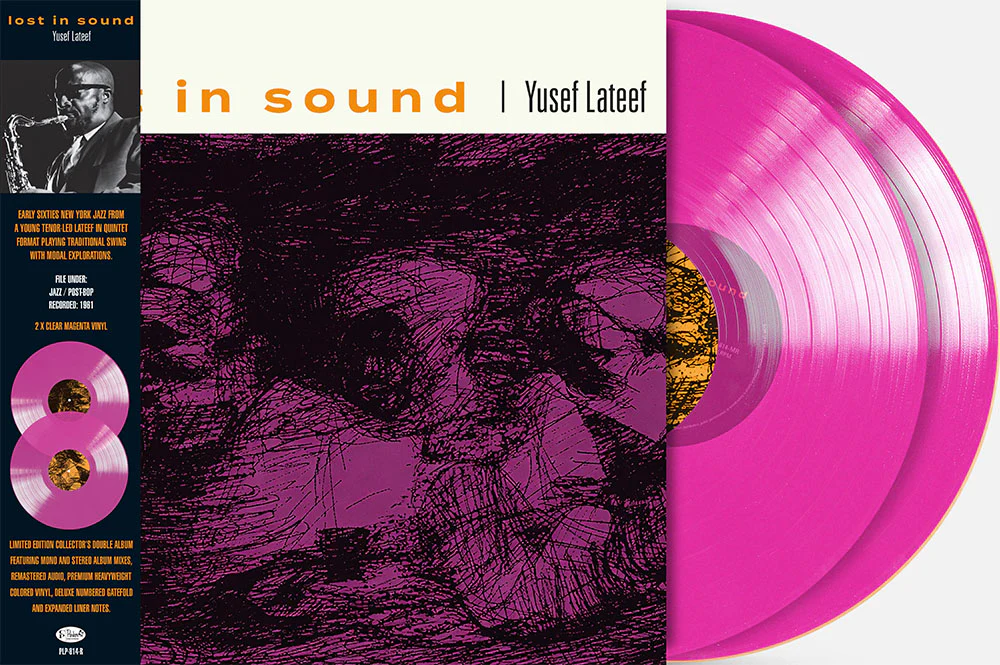 Pre-Order: Yusef Lateef - Lost In Sound [Indie Exclusive Clear Magenta 2LP]
