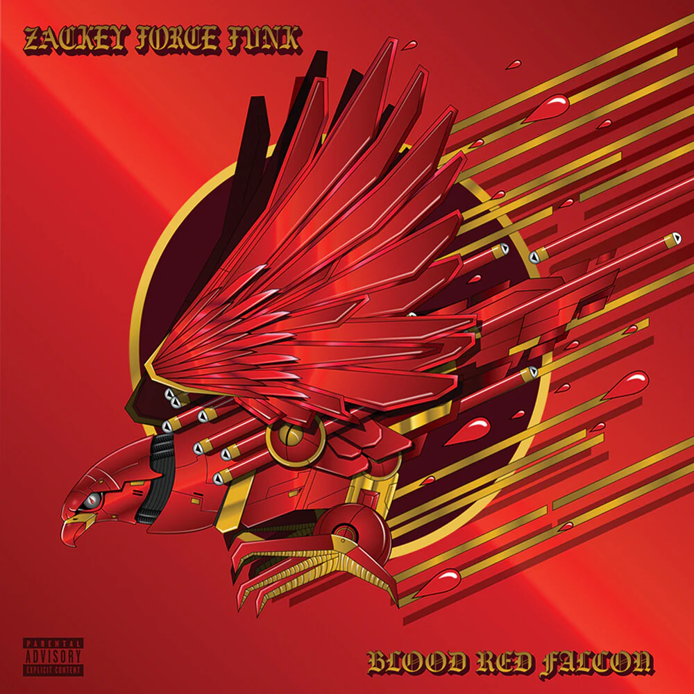 Pre-Order: Zackey Force Funk - Blood Red Falcon [Blood Red Vinyl]