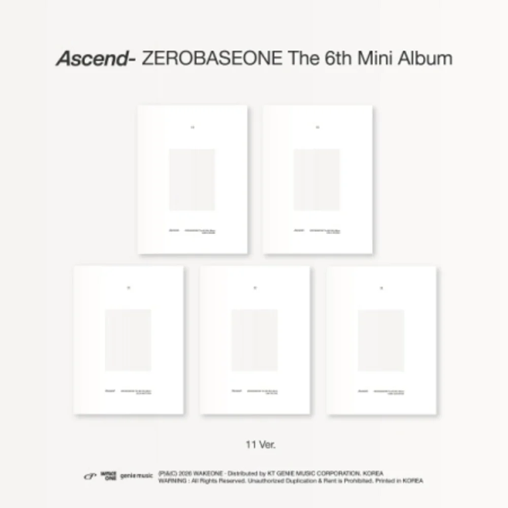 Pre-Order: Zerobaseone - Ascend - 11 Version [CD]