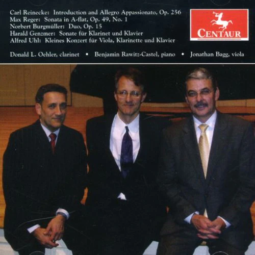 Reinecke/Reger/Burgmuller/Genz - Introduction & Allegro Apassionato Op 256 [CD]