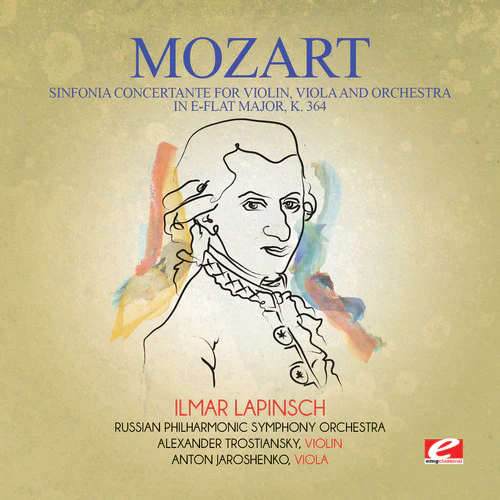 Russian Philharmonic Symphony Orchestra - Sinfonia Concertante for Violin Viola & Orchestra [CD]
