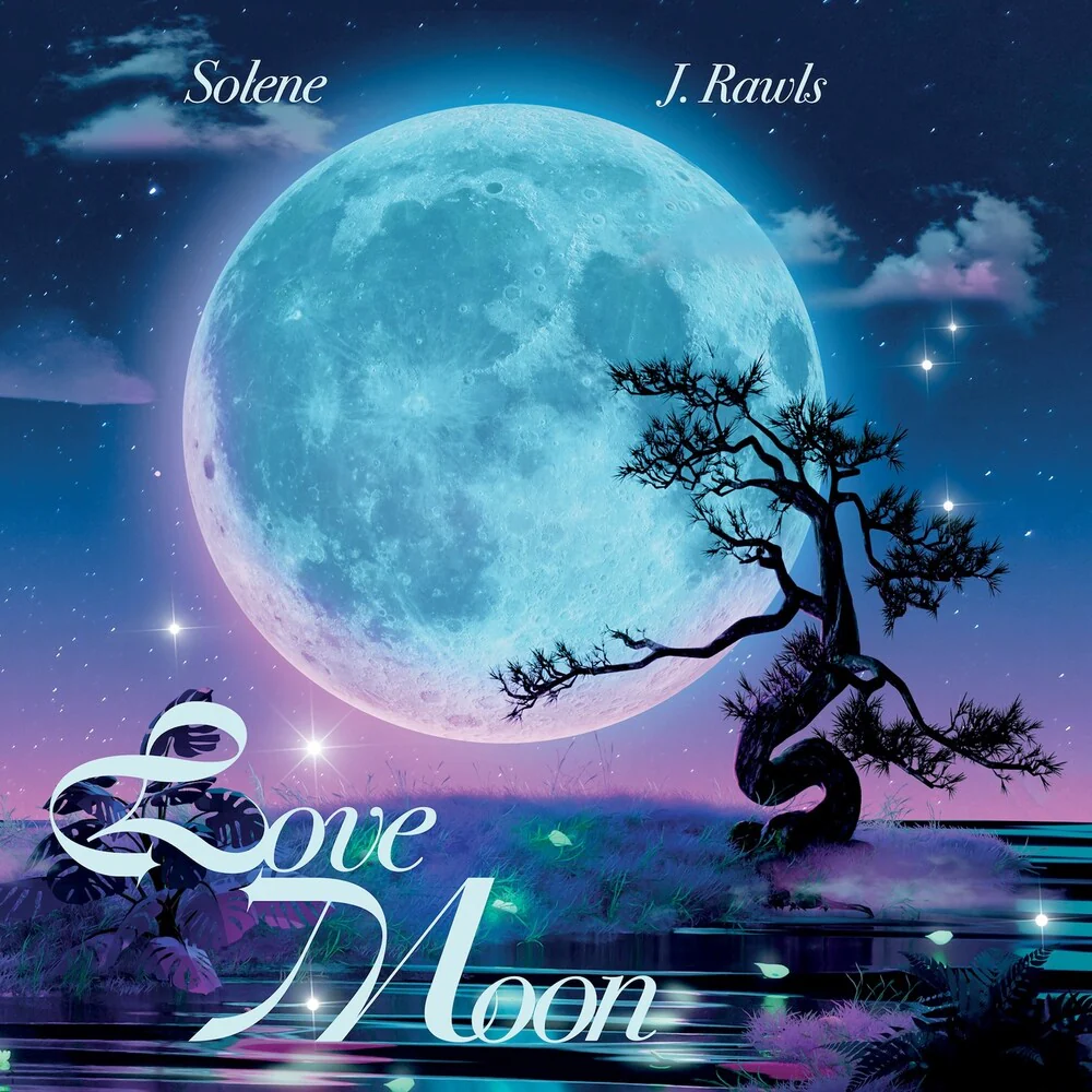 Solene & J. Rawls - Love Moon b/w Can't Catch Me In Love [10 inch Hot Pink Heart Shaped Vinyl]