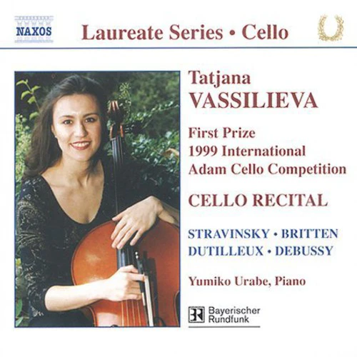 Stravinsky/Britten/Dutilleux/D - Laureate Series: Tatjana Vassilieva Cello Recital [CD]