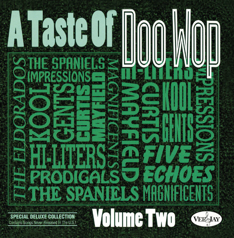 Taste Of Doo Wop Vol. 2 / Various - Taste Of Doo Wop Vol. 2 / Various [CD]