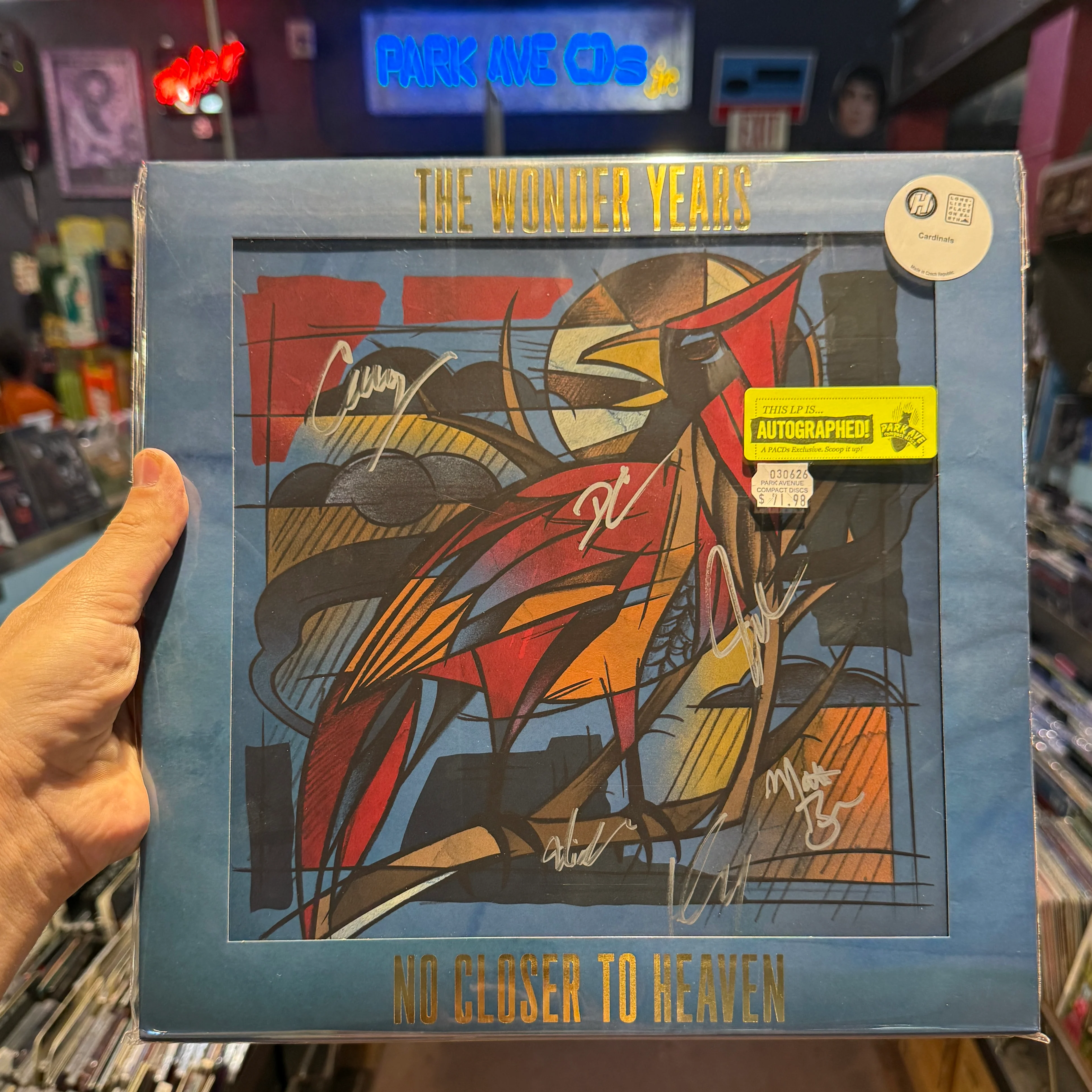 The Wonder Years - No Closer To Heaven (10th Anniversary Edition) [Park Ave SIGNED Exclusive Cardinals 2LP]
