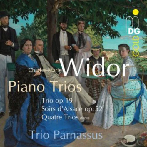 Widor / Trio Parnassus - Trio Op 19 / Soirs D'alsace Op 52 / 4 Pieces [CD]