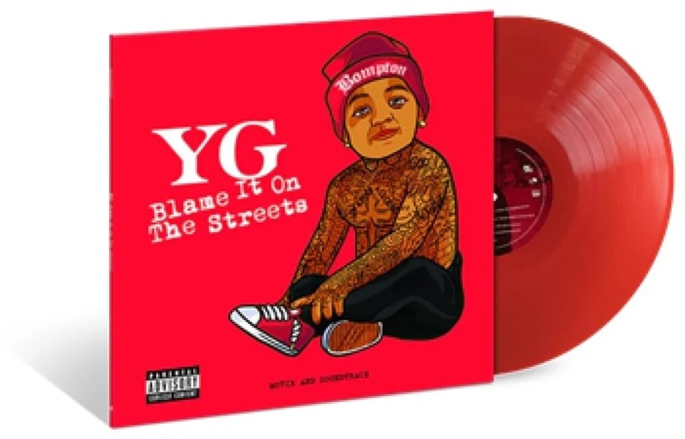 YG - Blame It On The Streets [Clear Vinyl] [Limited Edition] (Red)