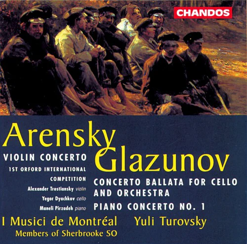 Yuli Turovsky - Violin Concerto in A minor Op 54 [CD]