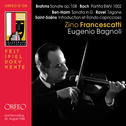 Zino Francescatti - Sonata No. 3 in D minor Op. 108 [CD]